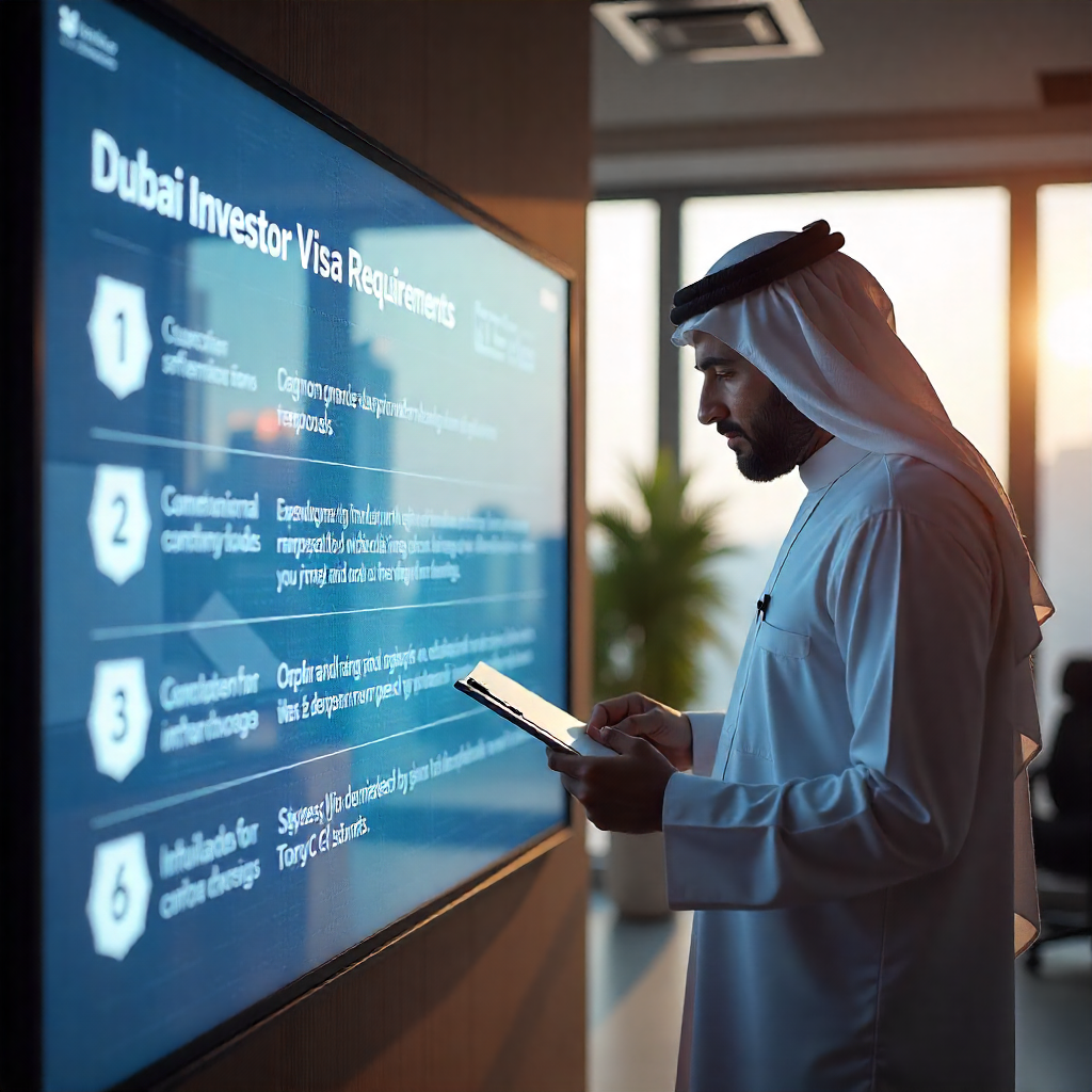 Dubai Investor Visa Requirements